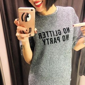 Zara No Glitter No Party Dress